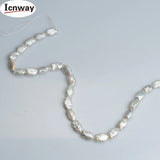 Natural AA Freshwater Pearl 10*14mm for Jewelry Making 15in