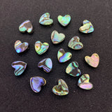 Abalone Heart Shape Loose Beads for DIY Jewelry Making