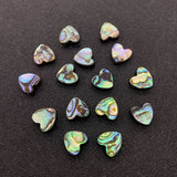 Abalone Heart Shape Loose Beads for DIY Jewelry Making