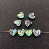 Abalone Heart Shape Loose Beads for DIY Jewelry Making