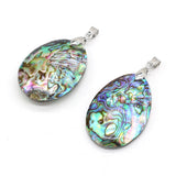 Abalone Mother of Pearl Shell Pendant DIY Jewelry Making