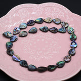 Abalone Shell Beads Drop Shape Mother of Pearl Loose Spacer Beads