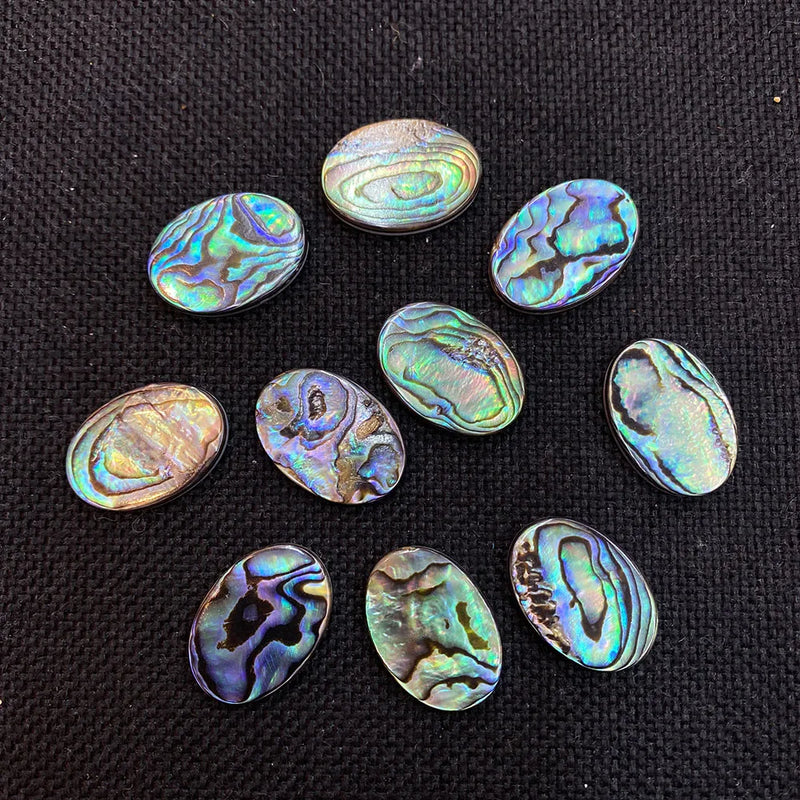 Abalone Shell Beads Oval Flake for DIY Jewelry Making