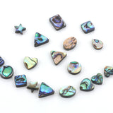 Abalone Shell Beads Round Heart Star Mother Of Pearl Loose Beads