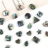 Abalone Shell Beads Round Heart Star Mother Of Pearl Loose Beads