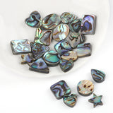 Abalone Shell Beads Round Heart Star Mother Of Pearl Loose Beads