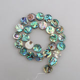 Natural Abalone Shell Round Beads 8-20mm for DIY Jewelry Making