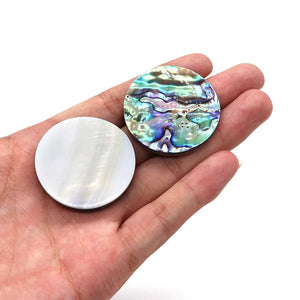 Abalone Shell Circular Ring Surface 40mm Jewelry DIY