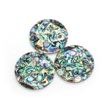Abalone Shell Disc Pendants for DIY Necklace Jewelry Making