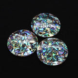 Abalone Shell Disc Pendants for DIY Necklace Jewelry Making