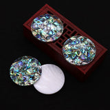 Abalone Shell Disc Pendants for DIY Necklace Jewelry Making