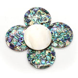 Abalone Shell Disc Pendants for DIY Necklace Jewelry Making