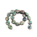 Abalone Shell Leaf Beads 8-20mm Charm Jewelry DIY