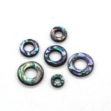 Abalone Shell Circle Beads for DIY Jewelry