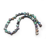 Abalone Shell Heart Beads 10mm Charm DIY Jewelry