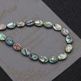 Abalone Shell Oval Beads Necklace Bracelet Pendant Gift