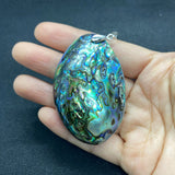 Abalone Shell Pendants Oval Jewelry DIY Necklace Making