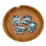Abalone Shell Pendant Rectangular DIY Necklace Jewelry Accessory