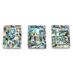 Abalone Shell Pendant Rectangular DIY Necklace Jewelry Accessory