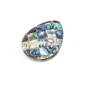 Abalone Shell Water Drop Pendant Vintage DIY Necklace Charms