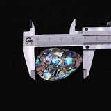Abalone Shell Water Drop Pendant Vintage DIY Necklace Charms