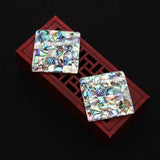 Abalone Shell Rhombus Pendants for Jewelry Making DIY Accessories