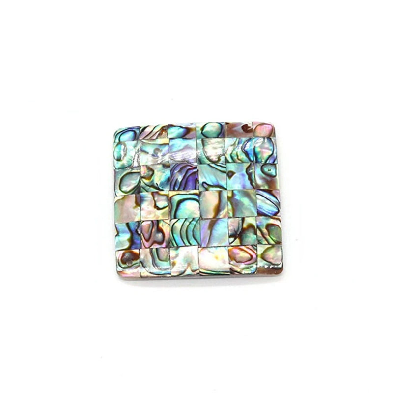 Abalone Shell Rhombus Pendants for Jewelry Making DIY Accessories