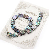 Natural Abalone Shells Square Beads for DIY Jewelry