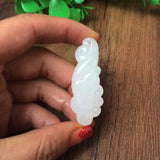 Natural Afghan Yulingchi Sheep Fat Jade Pendant