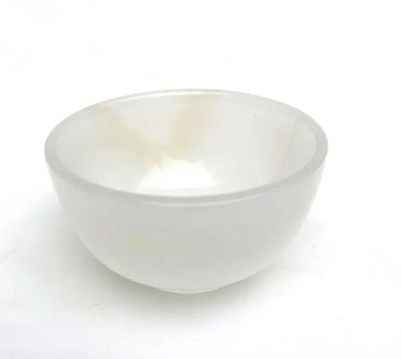 Natural Afghanistan Jade Marble Bowls Home Snack Cereal Dessert