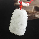 Afghanistan Stone Dragon Pendant Necklace Jewelry