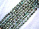 Turquoise Flat Pear Shape 13*18mm Loose Beads Jewelry Making