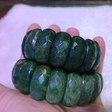 African Jade Stone Beads Bracelet Natural Stone Bangle Charming Jewelry