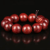 African Zambian Red Sandalwood Tibetan Buddhist Bracelet