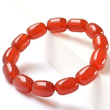 Agate Barrel Beads Bracelet Men's Animal Year Joker