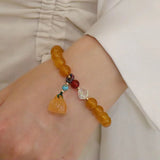 Natural Agate Bead Bracelet High Jewelry Gift Bracelet for Women