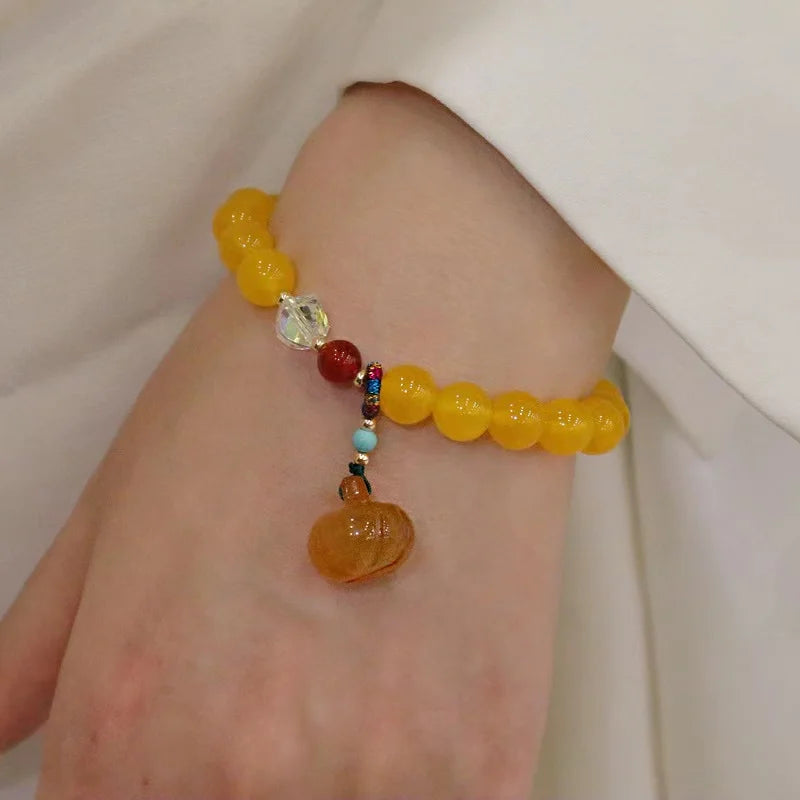 Natural Agate Bead Bracelet High Jewelry Gift Bracelet for Women