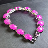 Chalcedony Charm Bracelet for Women