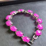 Chalcedony Charm Bracelet for Women