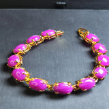 Agate Chalcedony Charm Bracelet for Women