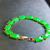 Agate Chalcedony Charm Bracelet for Women