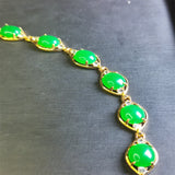 Agate Chalcedony Charm Bracelet for Women