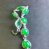 Natural Agate Chalcedony Charm Bracelet for Women