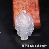 Nine Tailed Fox Pendant Necklace Luck Amulet Sweater Chain