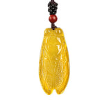 Natural Agate Chalcedony Pendant Lucky Exorcise Evil Spirits Amulet Necklace