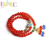 Agate Crystal Multilayer Tassel Bracelet Women Jewelry