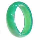 Agate Ice Spinach Green Chalcedony Bracelet for Women