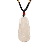 Natural Agate Ice Jade Guanyin Pendant Men's Safe Pendant