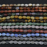 Agate Jade Crystal Semi-precious Stone 8*10 Egg-shaped Beads
