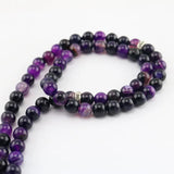 Natural Agate Round 99 Prayer Beads Rosary Islamic Muslim Tasbih Allah Masbaha